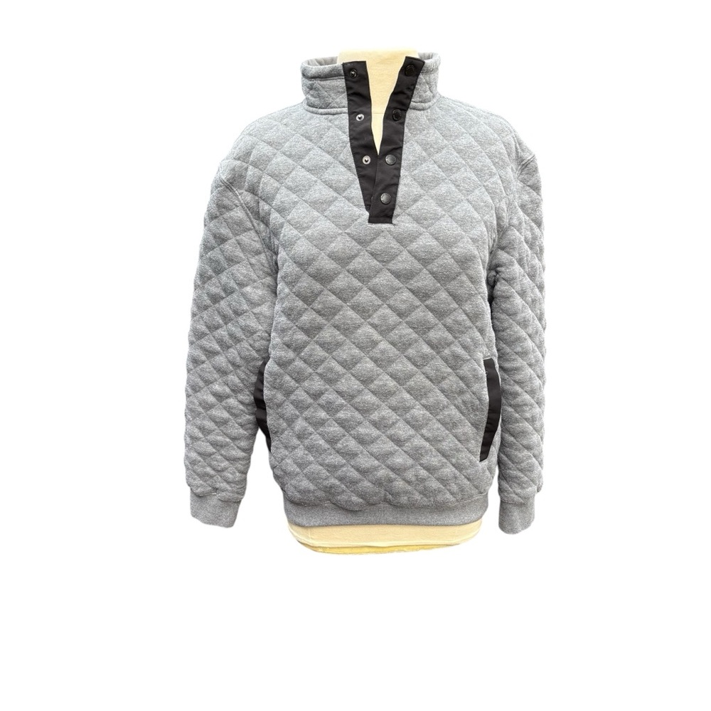 RedHead Quilted Gray Men's Sweater